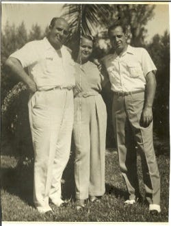 Al Capone and guests on Palm Island