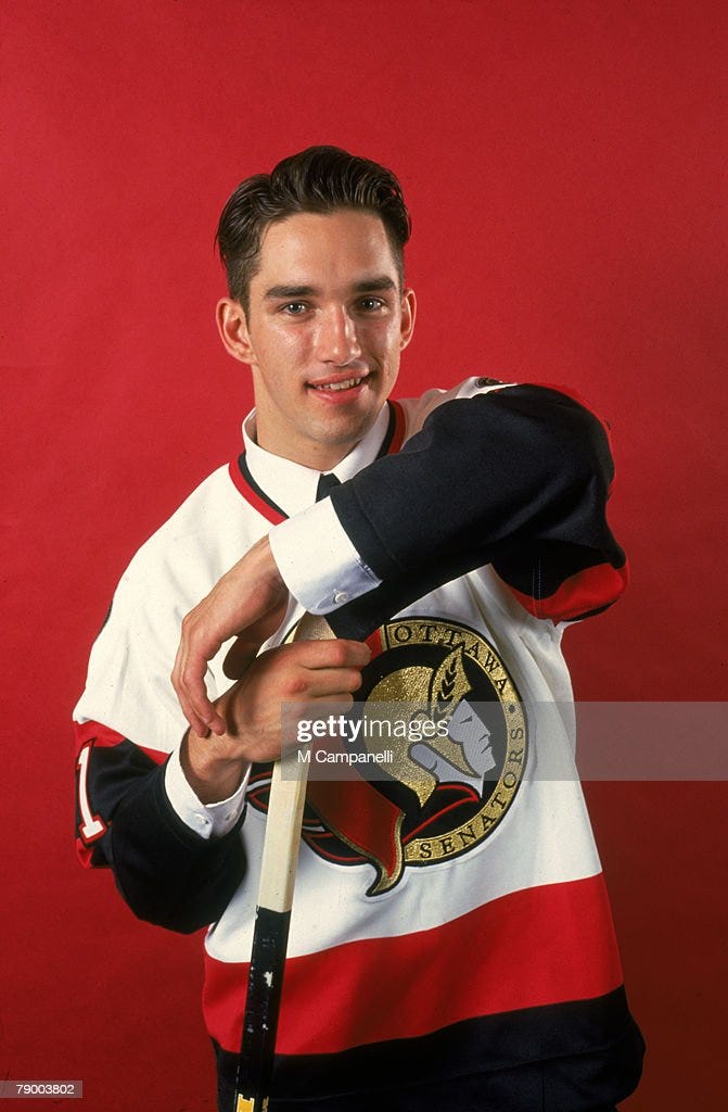 Alexandre Daigle At The 1993 NHl Entry Draft