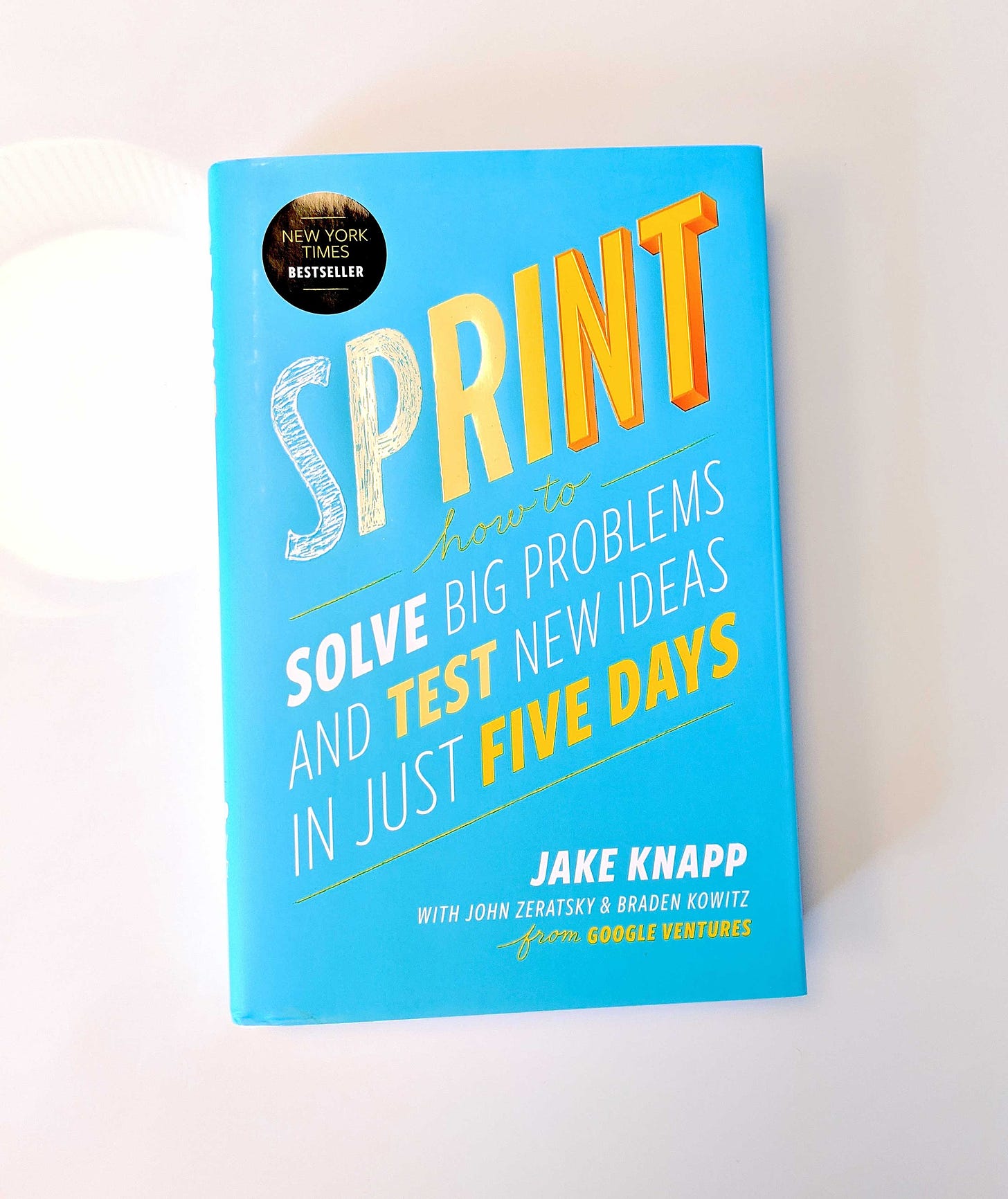 Photo of the Sprint book
