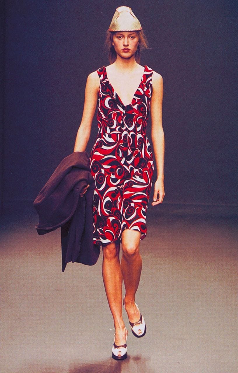 Miu Miu Miu Miu FW2000 runway dress | Grailed