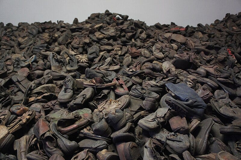 File:Auschwitz Muzeum Shoes.jpg