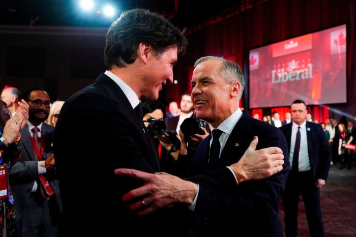 Mark Carney to replace Justin Trudeau as Canada's prime minister