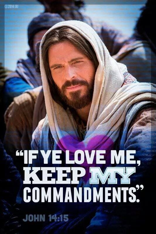 Bible verses if you love me keep my commandments - marinemine