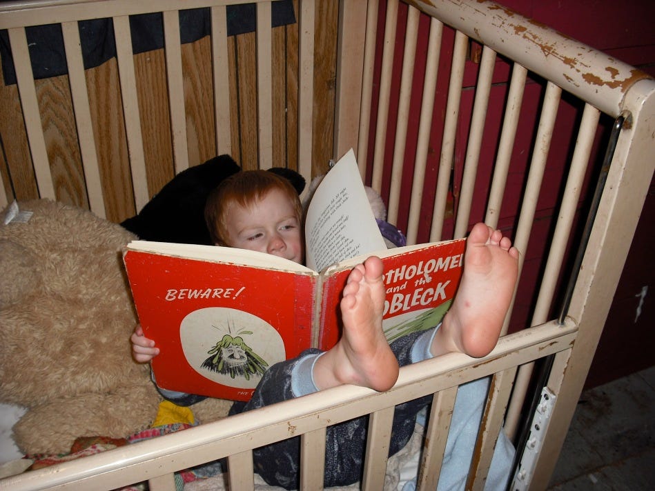 Boy Reading