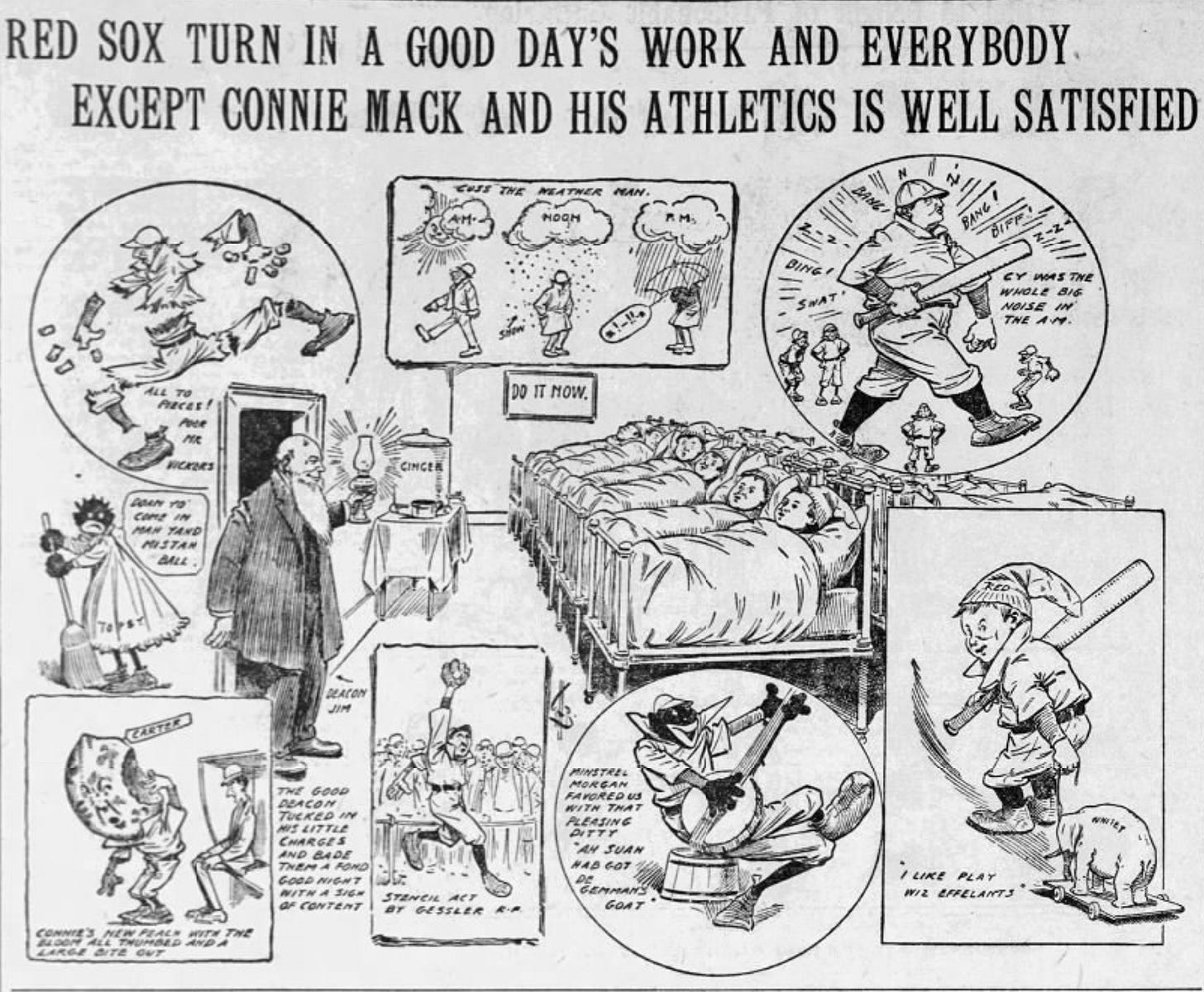 1908 Boston Globe