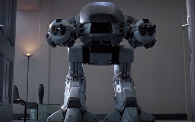 that robot that doesn't work from the start of Robocop