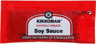 Kikkoman Soy Sauce Sachets 10 ml (Pack of 1, Total 400 Sachets) ,5724-1 :  Amazon.co.uk: Grocery