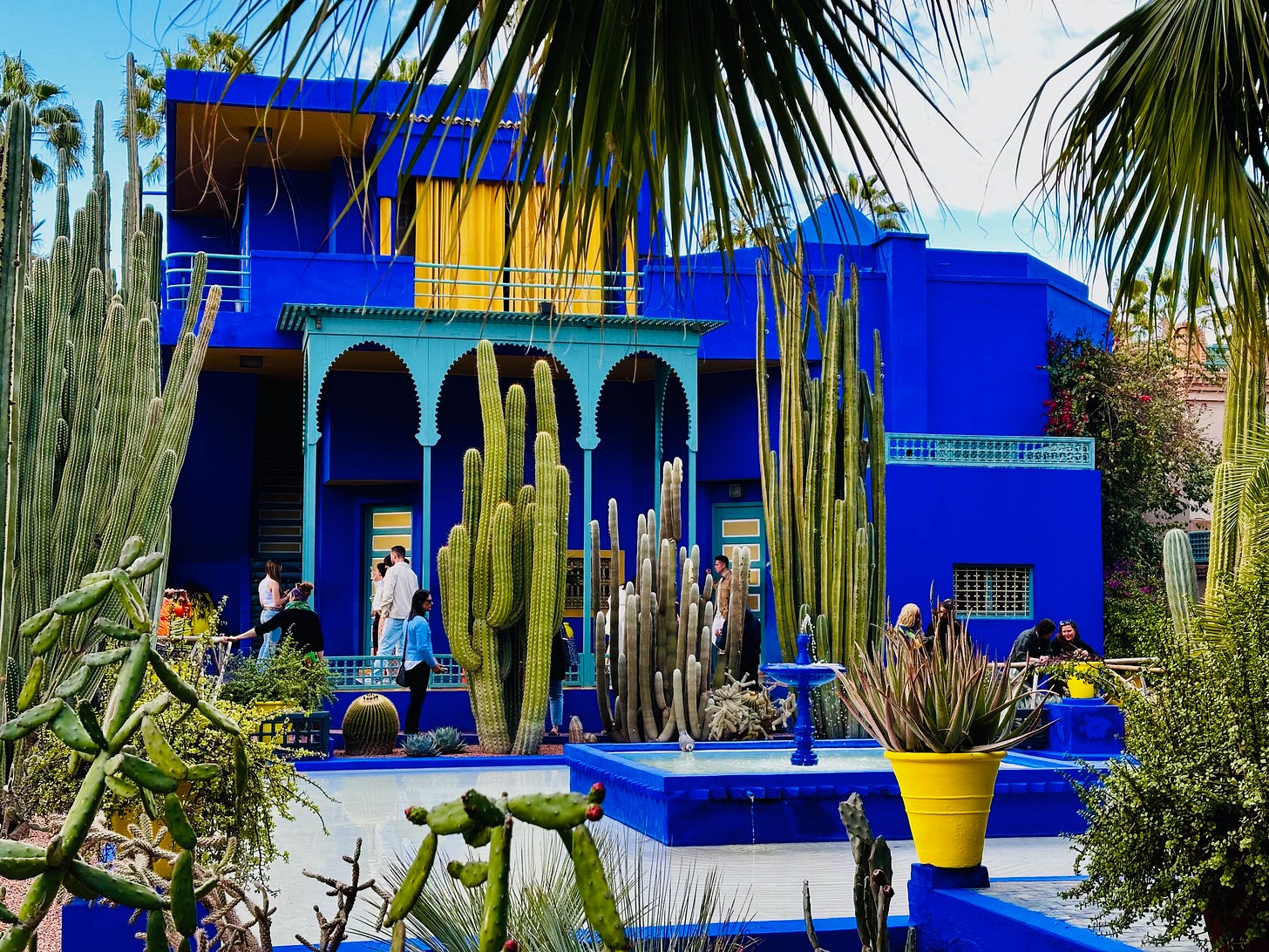 Jardin Majorelle, Marrakesh, Morocco 