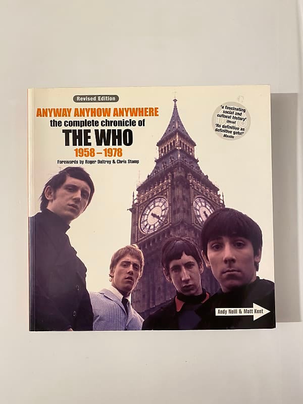 Music Book Anyway Anyhow Anywhere The Complete Chronicle Of The Who 1958 - 1978 image 1