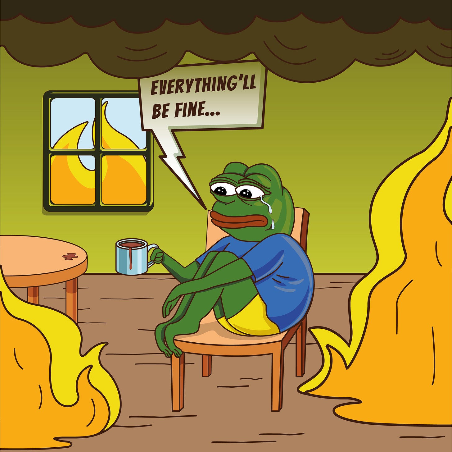 This is fine with Pepe | Foundation