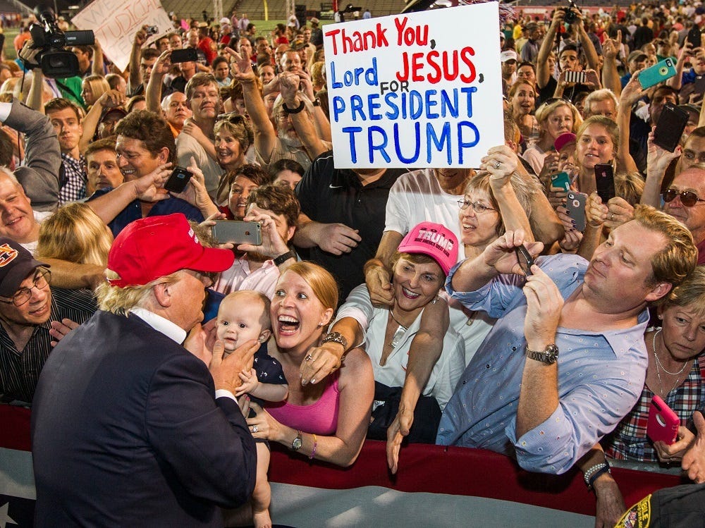 Donald Trump supporters threaten 'in arms' if he loses election 2016 images