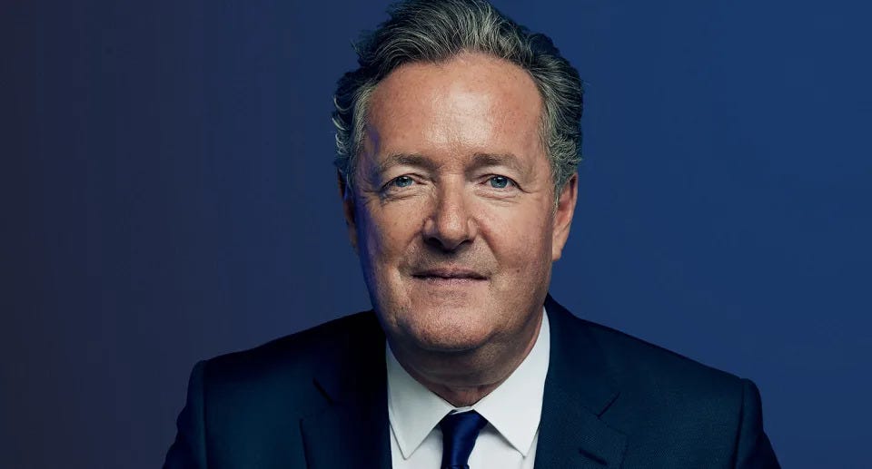 Piers Morgan has launched a new show on TalkTV. (TalkTV)