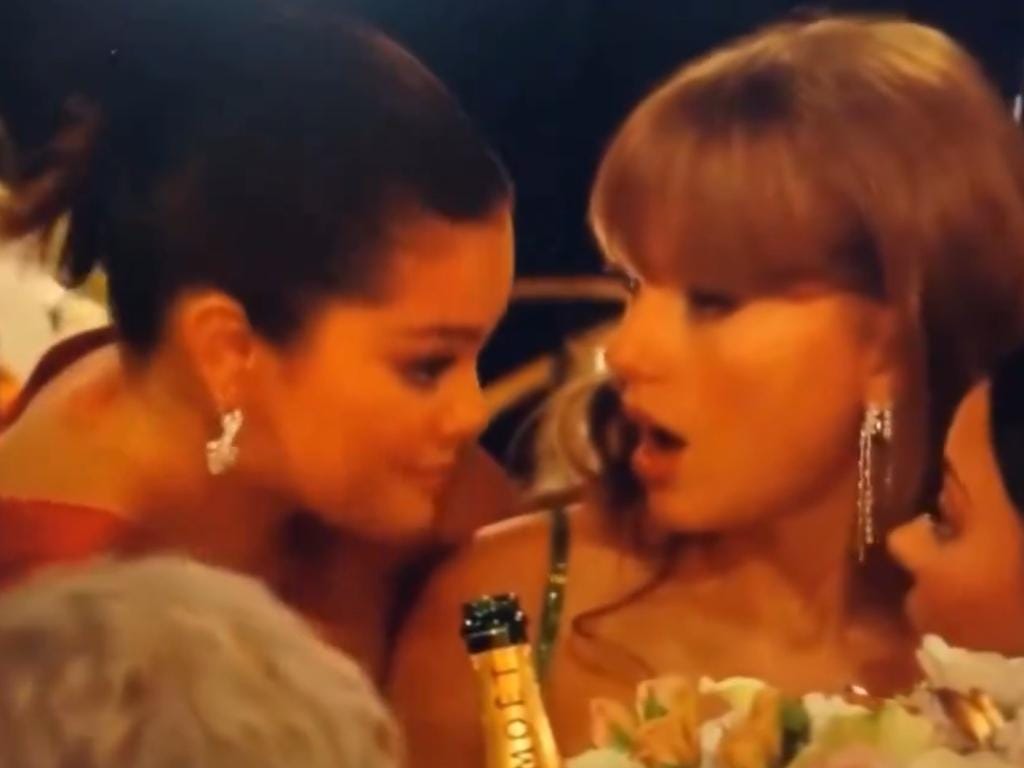 Is this what Taylor Swift and Selena Gomez were gossiping about at the Golden  Globes? | Daily Telegraph