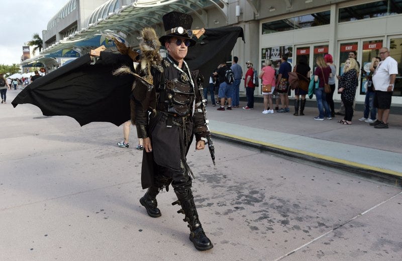 dr artemus peepers magicians at comic con