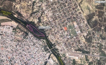 Texas has claimed ownership of the "Roma Islands" currently under cartel control in Starr County on the Rio Grande. Texas has claimed ownership of the "Roma Islands" currently under cartel control in Starr County on the Rio Grande.