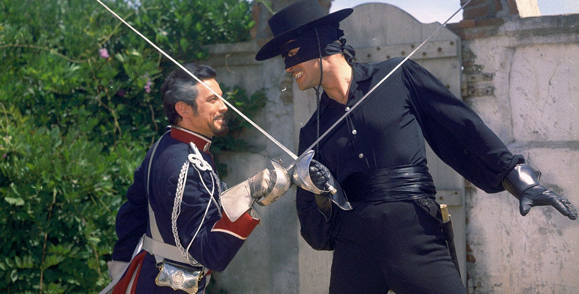 Zorro enfrenta Capitão Monastario