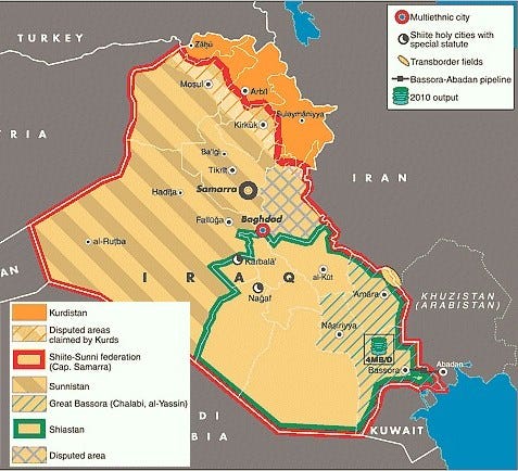 Spread the Word: Iraq-Nam: Perspective: De facto partition takes hold in Iraq as Sunni-Shiite ...