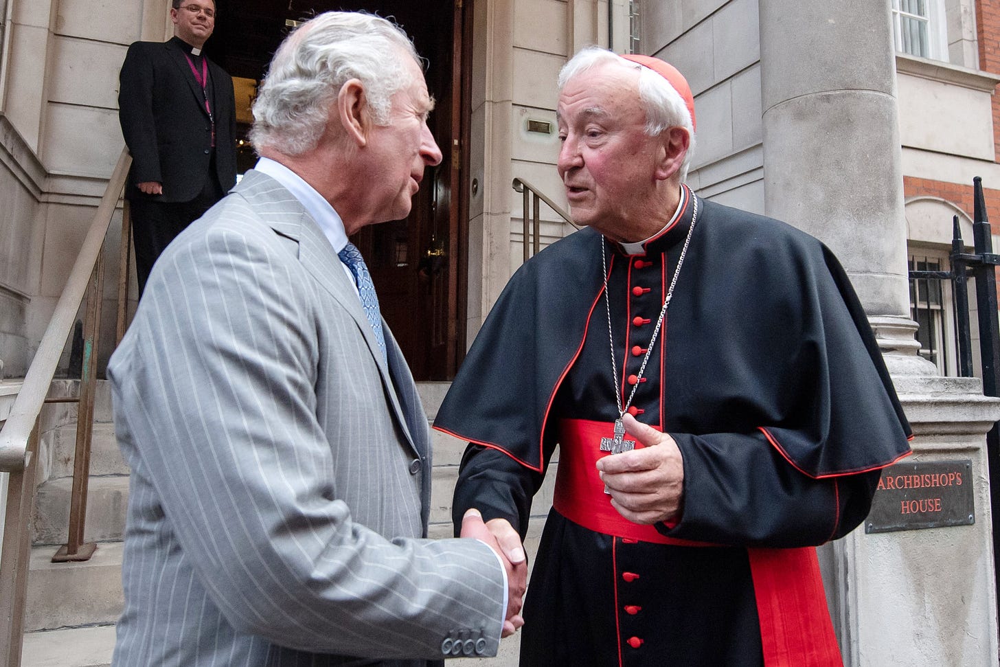 Re Carlo e il cardinal Nichols