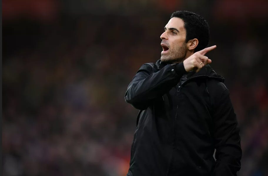 Arteta’s tactical changes are evident in his first match