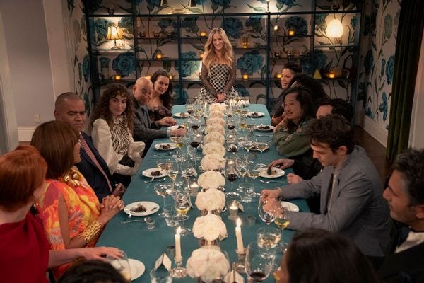 And Just Like That," Carrie's last supper serves up Samantha's cameo and  just maybe, a fresh start | Salon.com