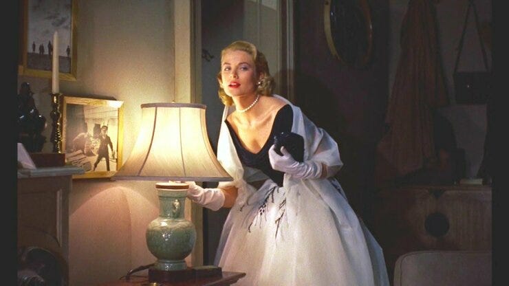 Grace Kelly in Alfred Hitchcock's Rear Window. Nominated by @RomanPBone1 and @PaulVonMitchell.