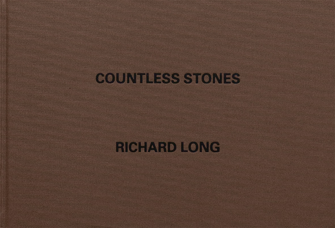 Richard Long: Countless Stones, Designed by the artist, Van Abbemuseum, Eindhoven, 1983 [Studio Bruno Tonini, Gussago (BS). © Richard Long]