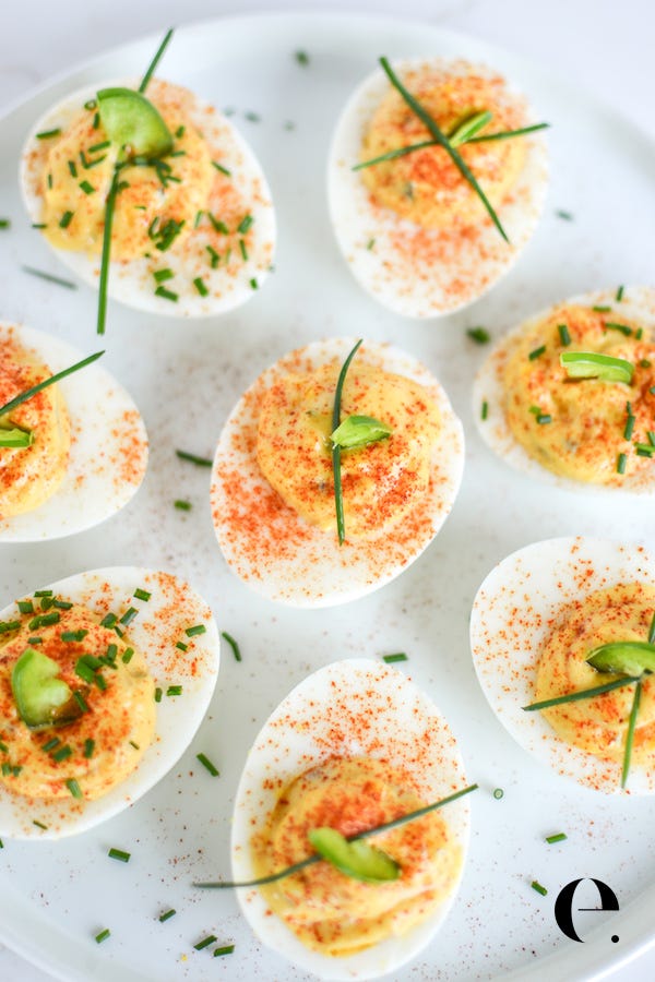 Healthy Deviled Eggs Elizabeth Rider 5