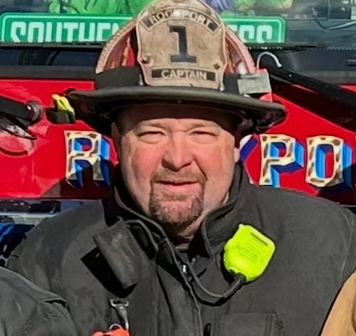 Rockport Fire Captain Andrew Porter