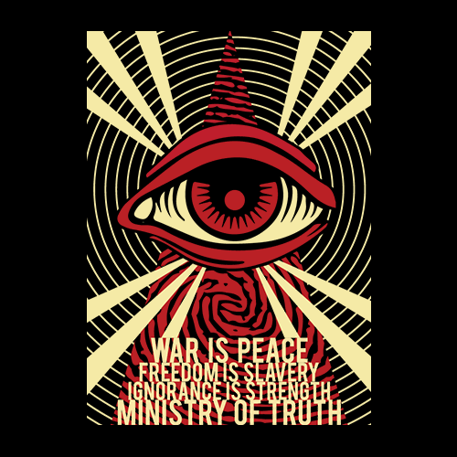 1984: Ministry Of Truth T-shirt | Redwolf