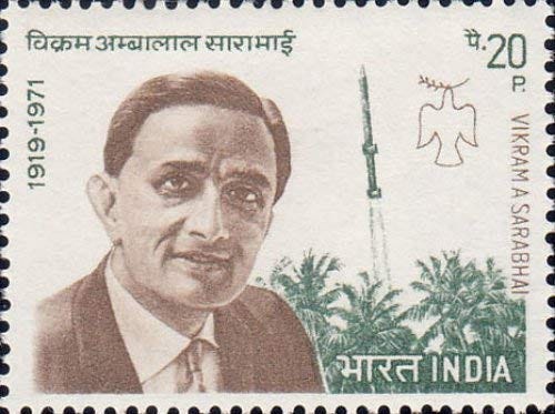 Buy India 1972 Dr. Vikram Sarabhai Scientist Rocket Stamp Stampbazar Online  at Low Prices in India - Amazon.in