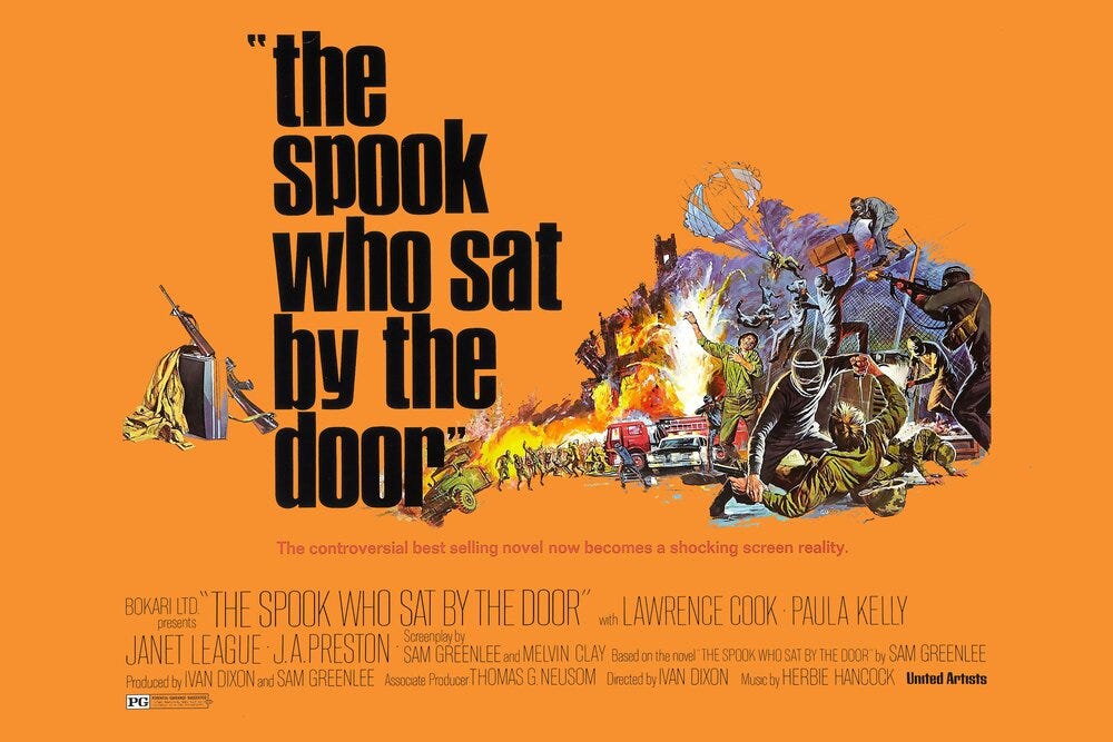 The Spook Who Sat By The Door #2 — Movie Posters | OCnotes