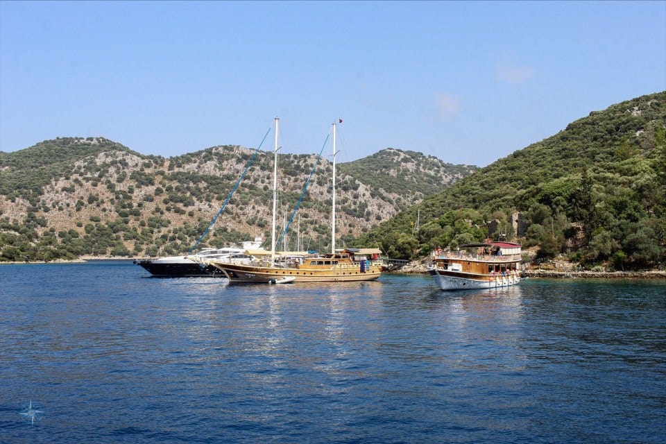 Boat trip Göcek islands