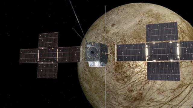 Europe to Europa: What you need to know about ESA's JUICE mission to  explore Jupiter's icy moons