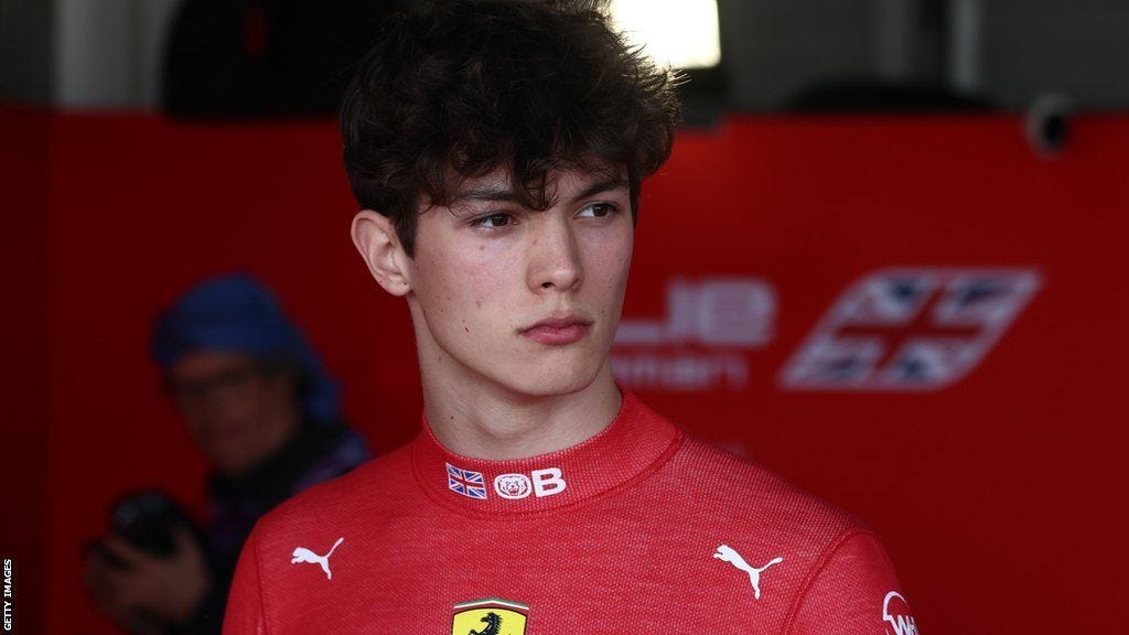 Saudi Arabian Grand Prix: British teenager Oliver Bearman replaces Carlos  Sainz for Ferrari - BBC Sport