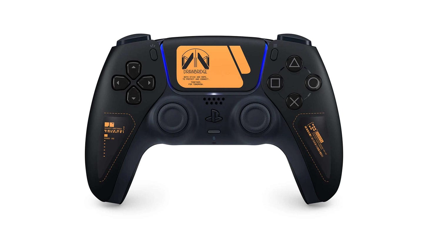 Death Stranding 2 PS5 Controller Front