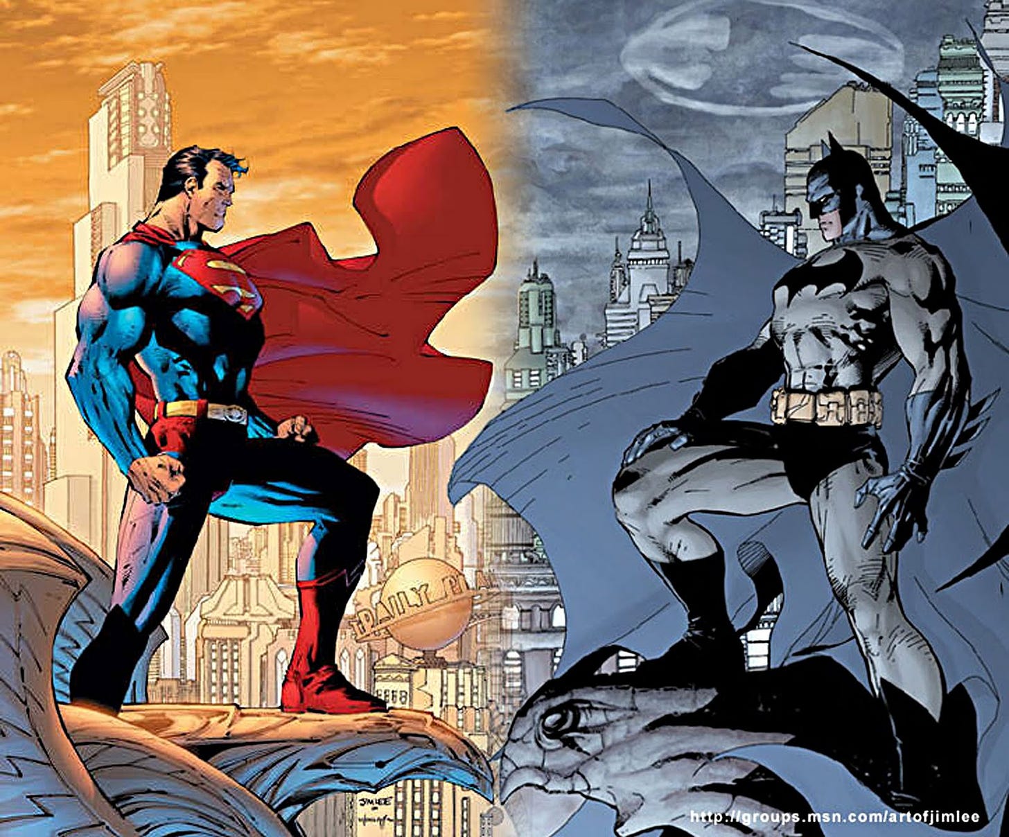 DSNG'S SCI FI MEGAVERSE: SUPERMAN BATMAN POSTERS - PLUS NEW ART BY DSNG