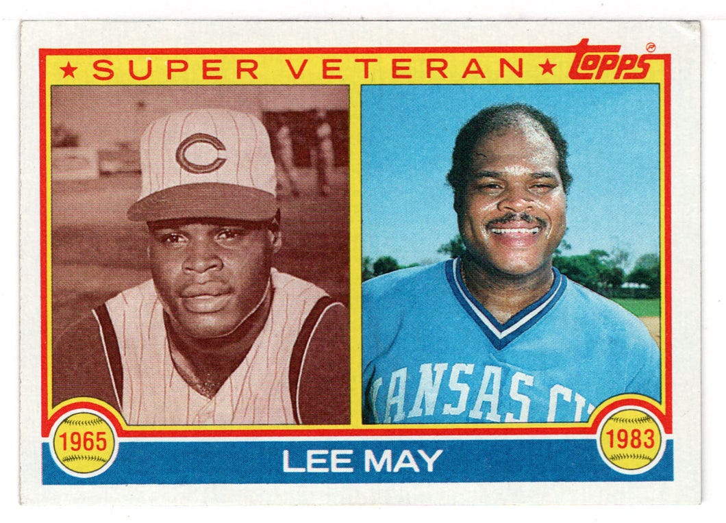 Lee May - Cincinnati Reds - Kansas City Royals - Super Veteran (MLB Ba –  PictureYourDreams