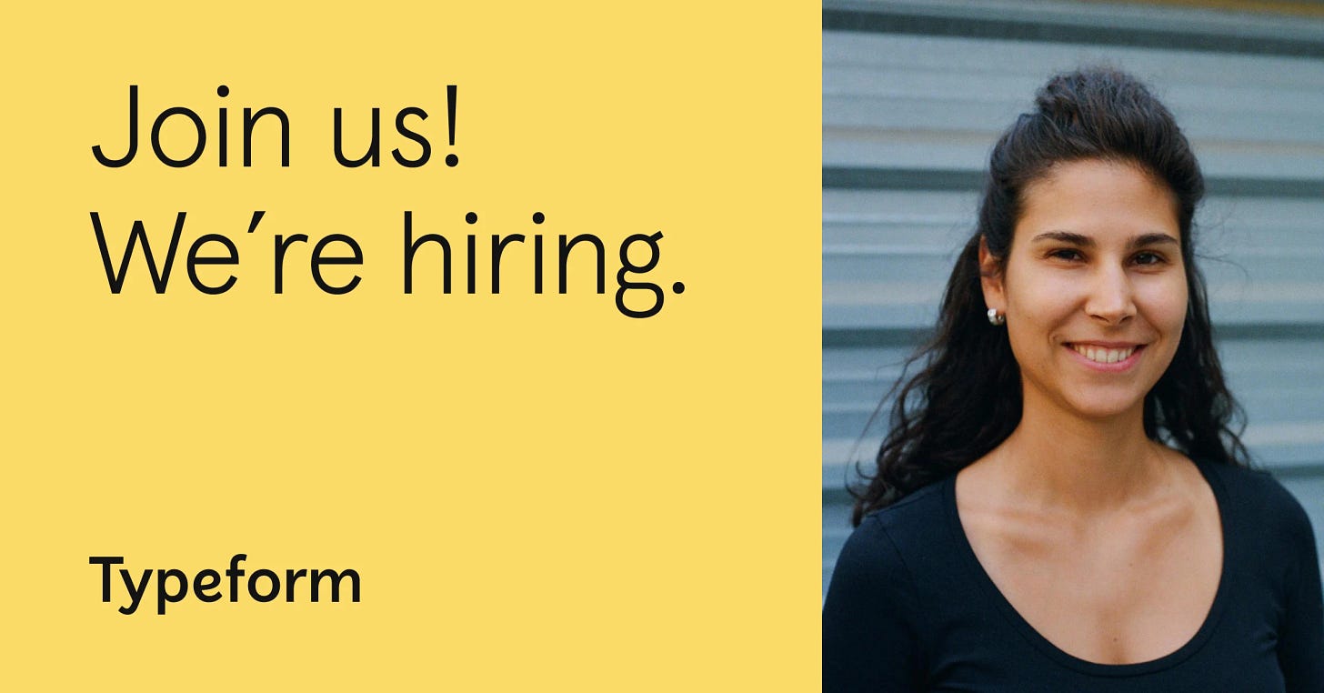 Work with us | Careers at Typeform
