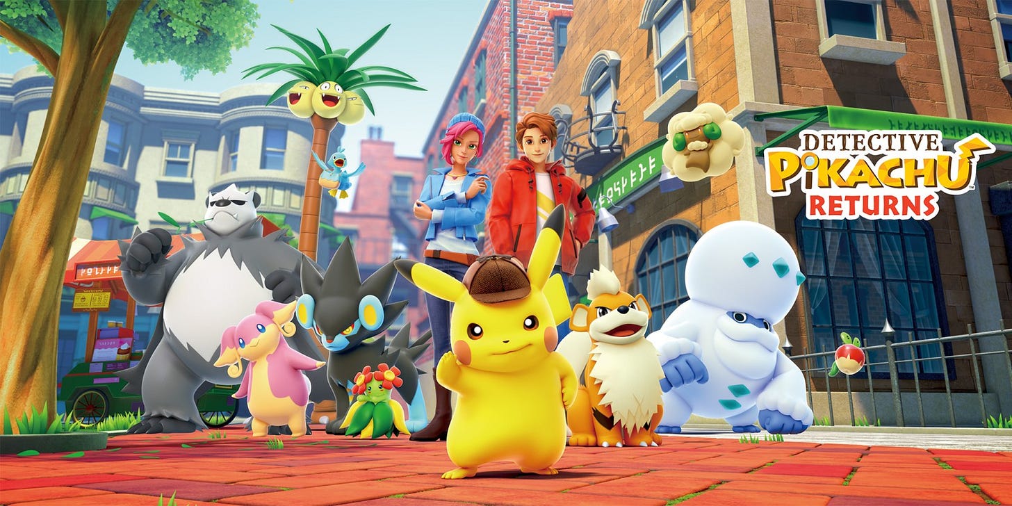 Detective Pikachu Returns is finally releasing on Nintendo Switch tomorrow, October 6th 2023