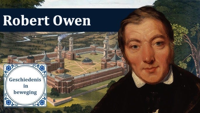 Wie was Robert Owen? (1771-1858) | Industriële revolutie