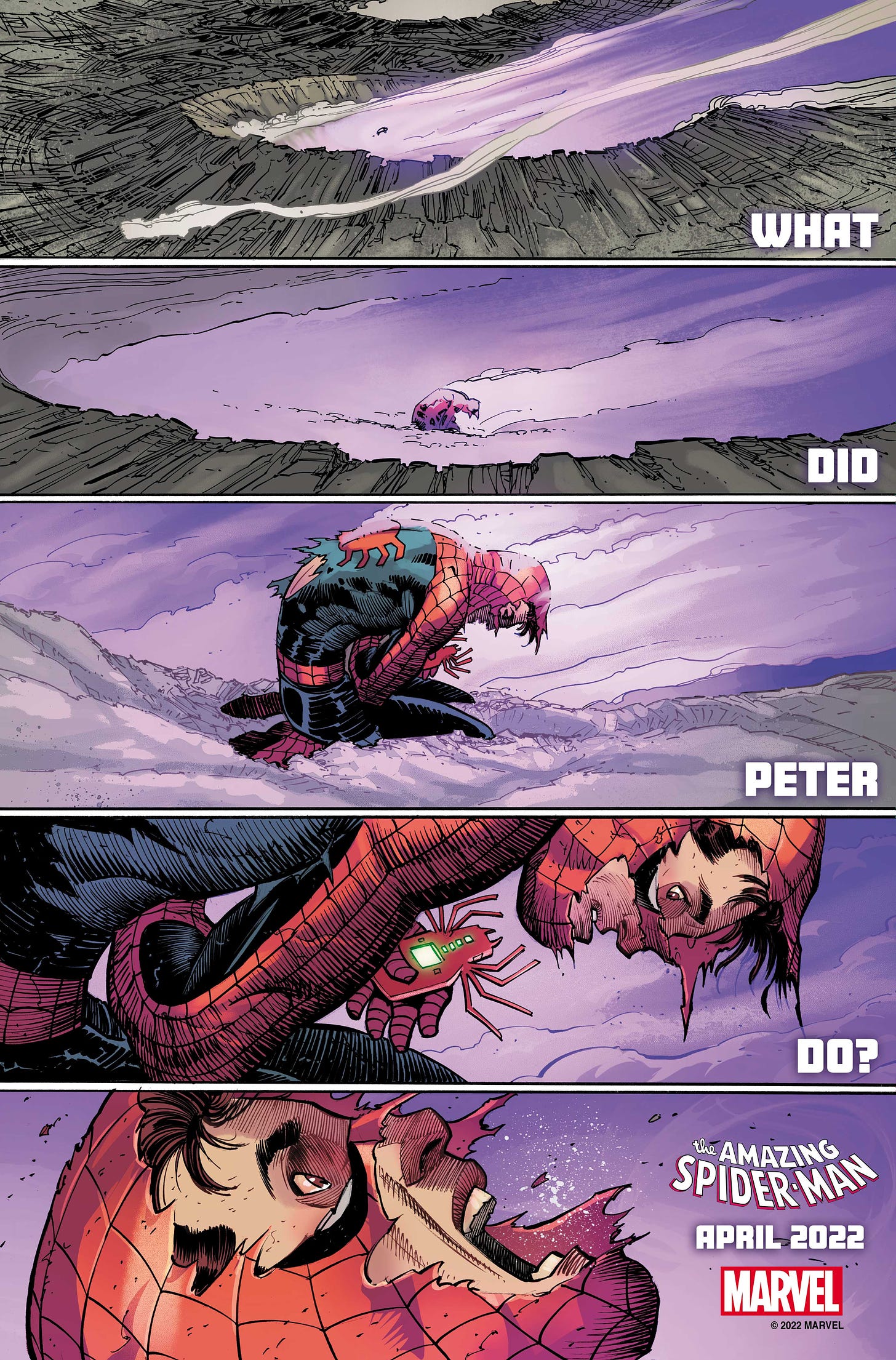 Marvel's Amazing Spider-Man Relaunch Asks 'What Did Peter Do?' - IGN