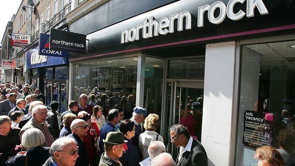 The collapse of Northern Rock: Ten years on - BBC News