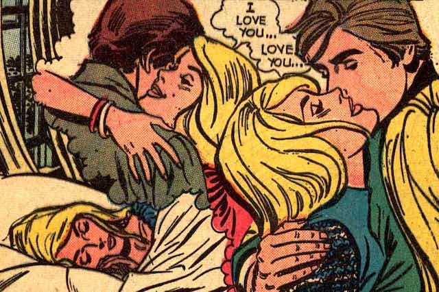 America's postwar fling with romance comics