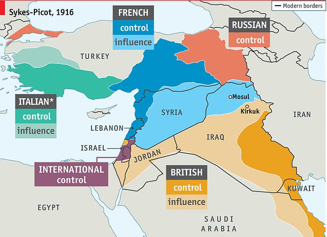 Artificial Borders & Colonialism in The Middle East & Africa