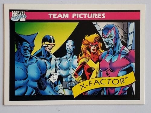 X-Factor Marvel Comics Trading Card #143 is in the Marvel 1990 Set.
