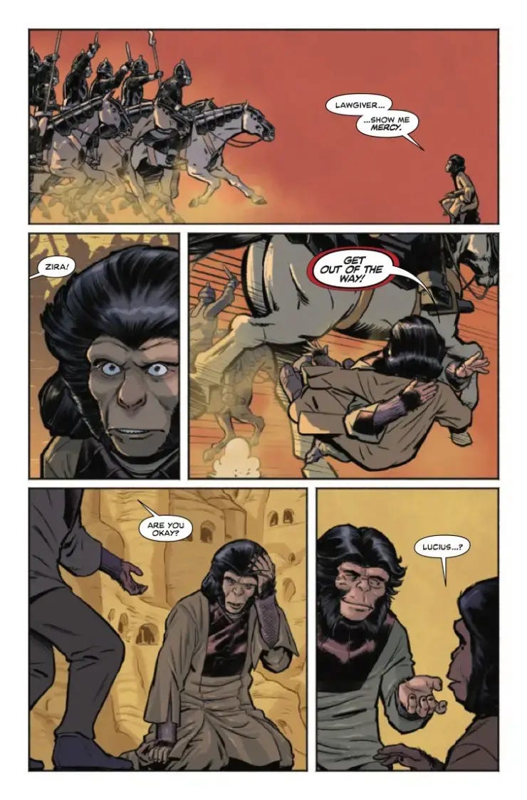 Marvel Preview: Beware the Planet of the Apes #4