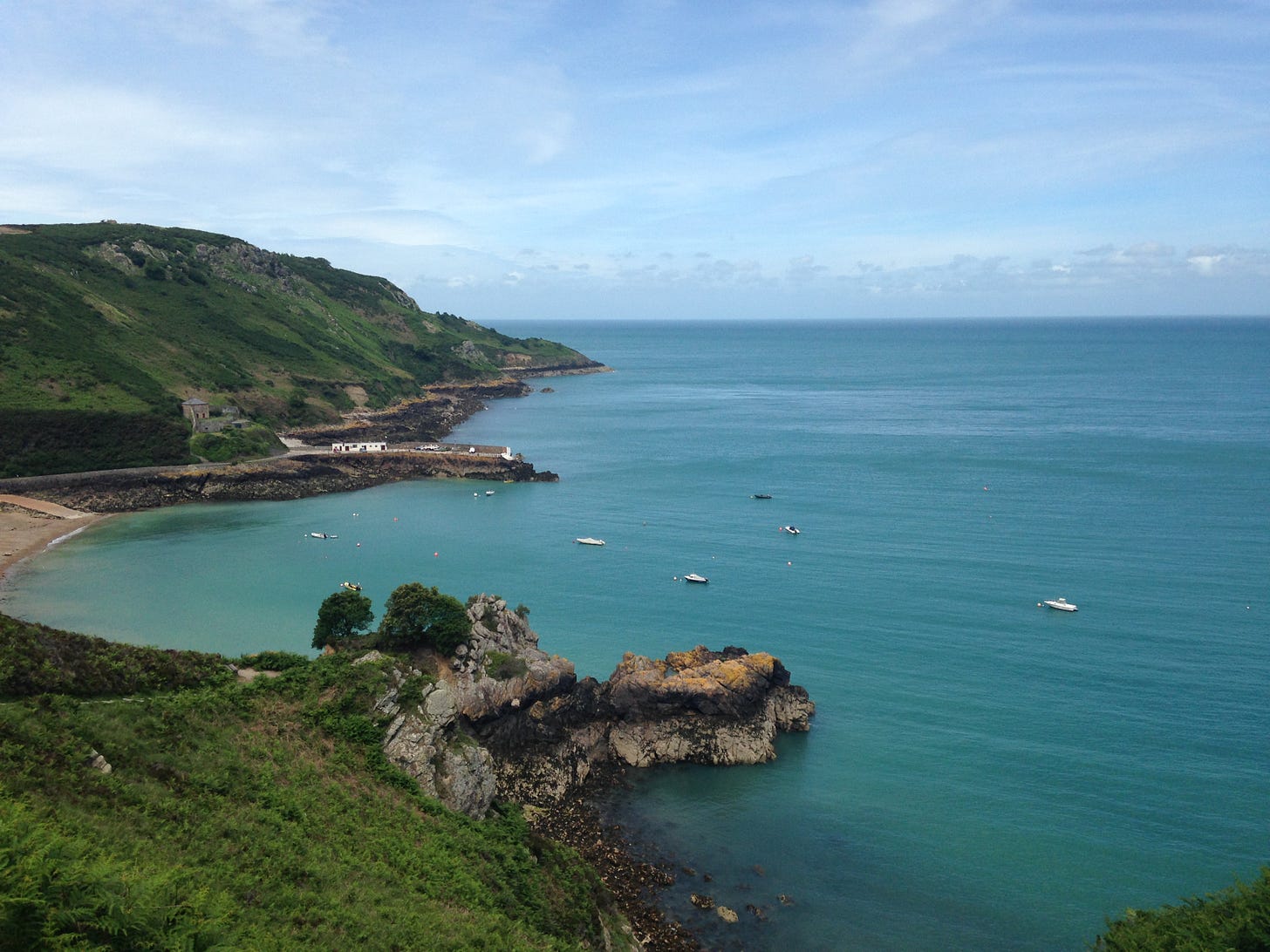 Jersey and the beautiful north coast.