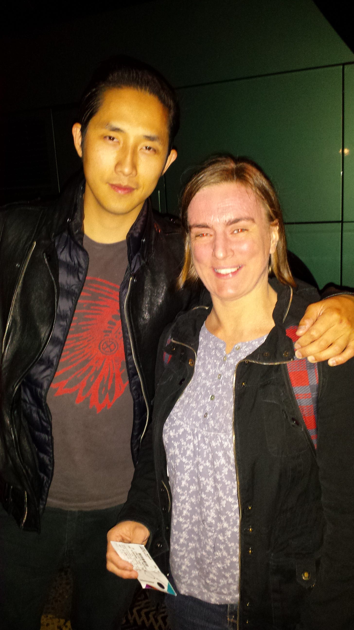 Me and Steven Chen. He's so cool.