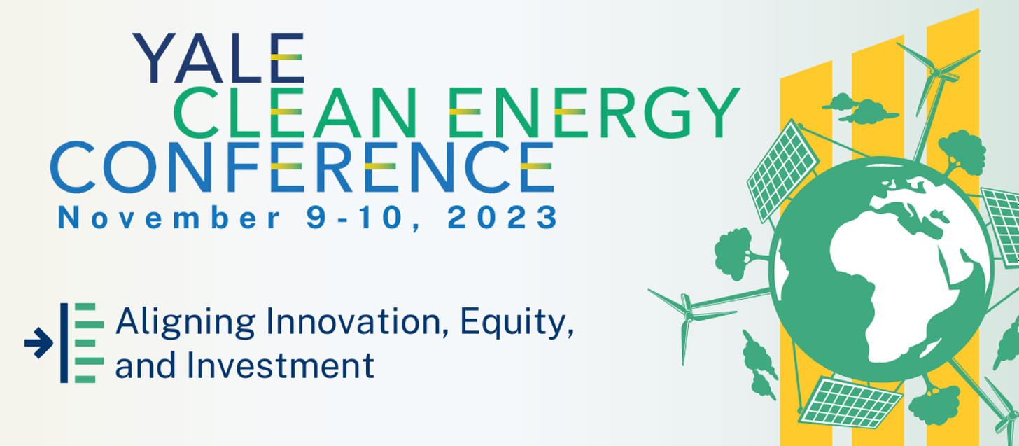 the third-annual Yale Clean Energy Conference