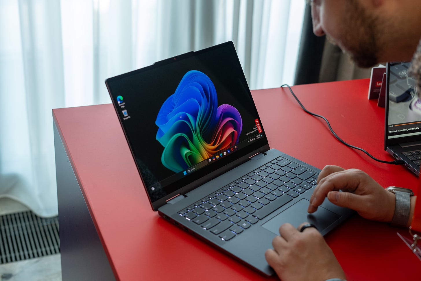 Lenovo IdeaPad with Snapdragon X Plus at IFA 2024.